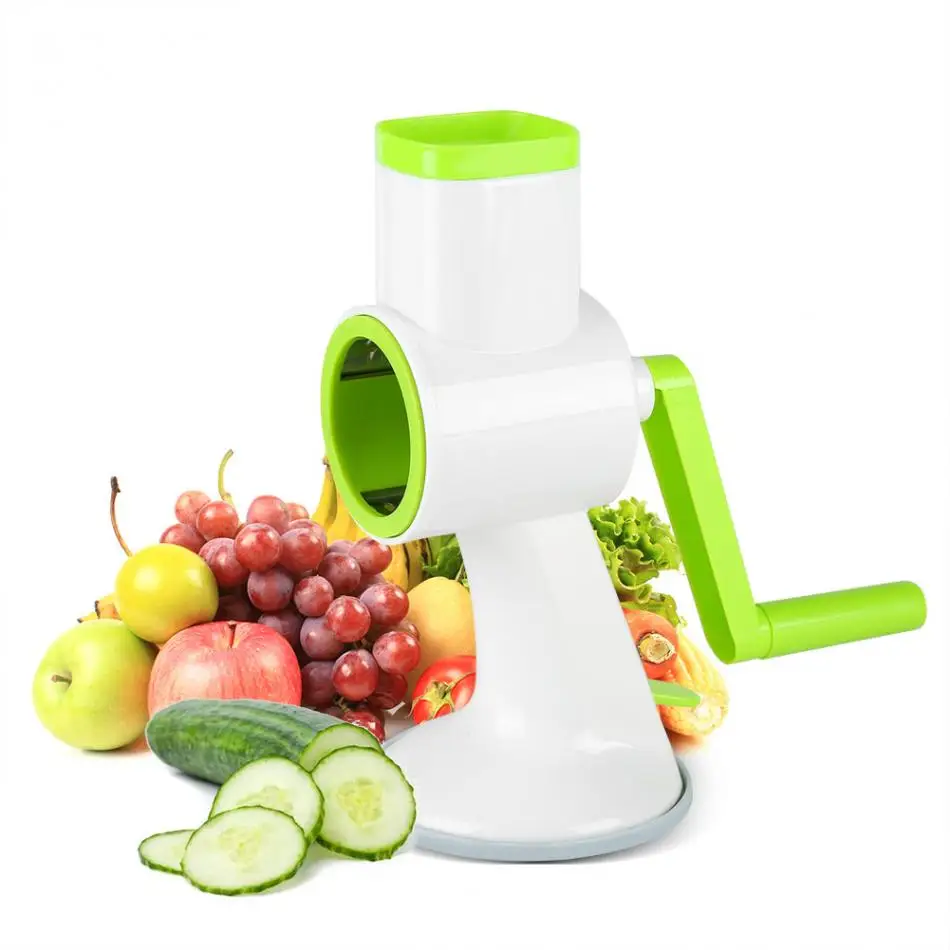 Buy Manual Vegetable Slicer Round Slicer Rotary