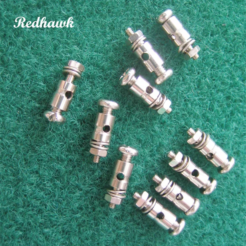 50pcs RC Plane Parts Replacement Pushrod Connectors Linkage Stoppers D1 3 1 8 2 1mm For
