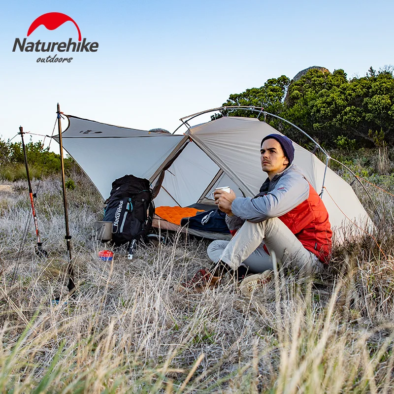 Naturehike VIK серии Сверхлегкий Водонепроницаемый 1 человек один Слои на открытом воздухе туристические палатки Пеший Туризм палатки кемпинга
