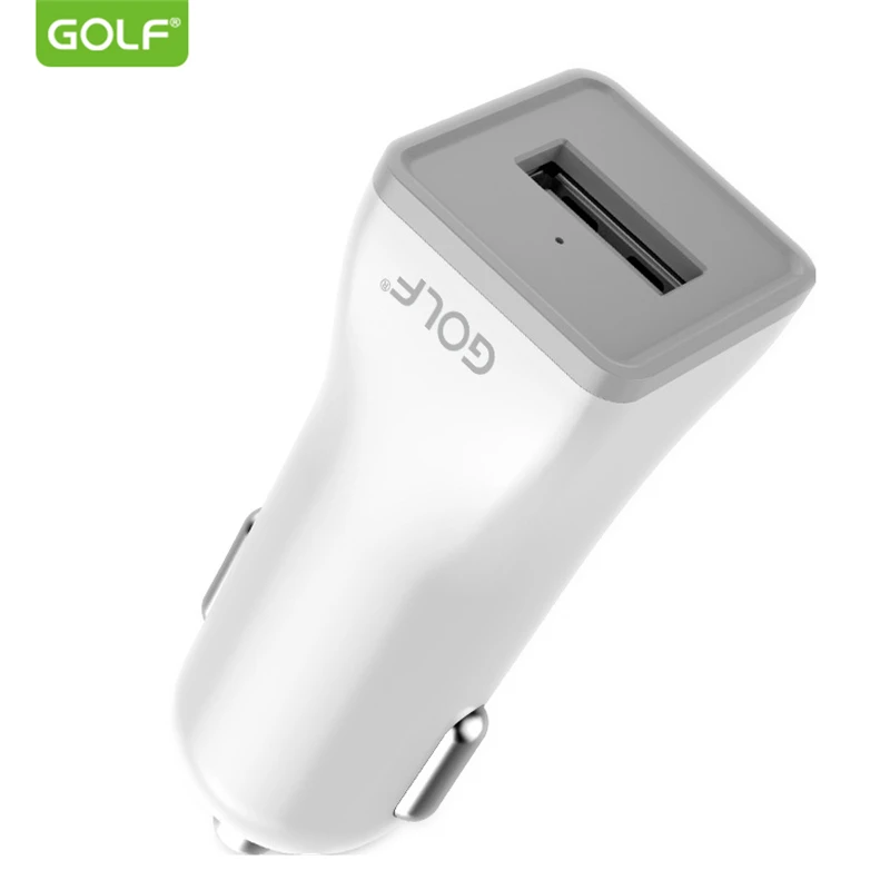 Автомобильное зарядное устройство USB GOLF 5 в 1 а для iPhone 8 Samsung LG HTC Mi Note 2 Redmi Note3 Oneplus