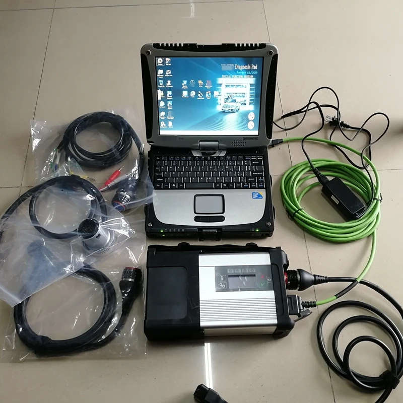 

MB Star C5 SD Connect C5 with newest software V09.2019 diagnostic tool mb star c5 vediamo/DAS/DTS CF19 Laptop for car and truck