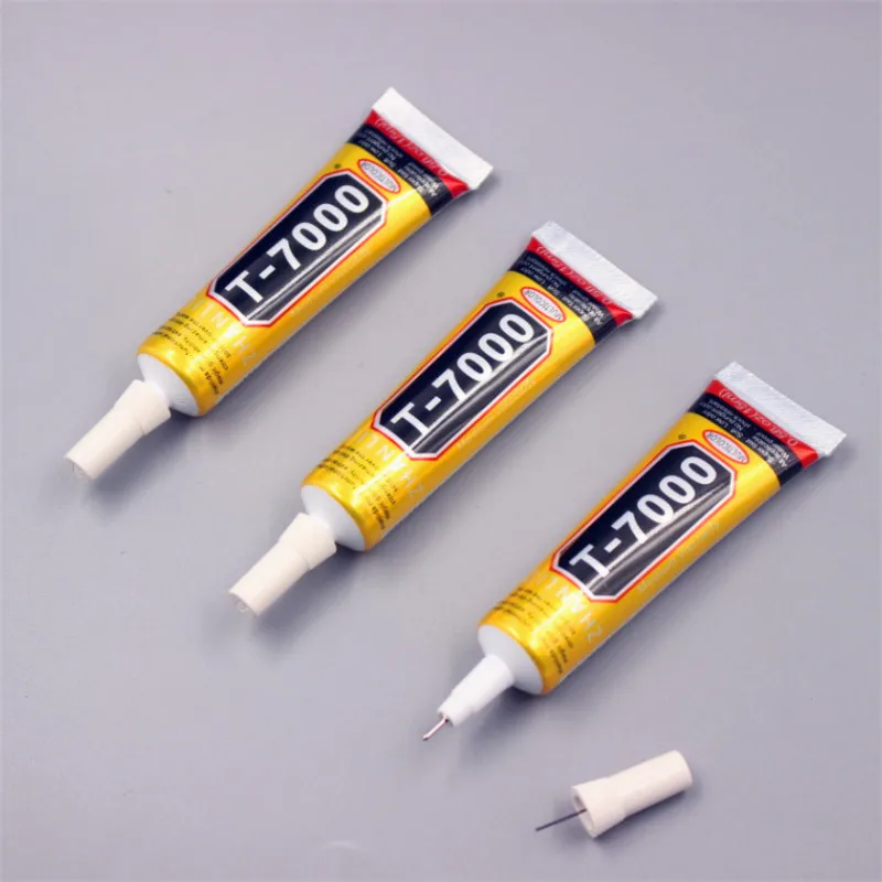 

1pcs 15ml T-7000 Stronger new Glue epoxy resin adhesive T7000 black liquid super sealant handset touch screen rack maintenance