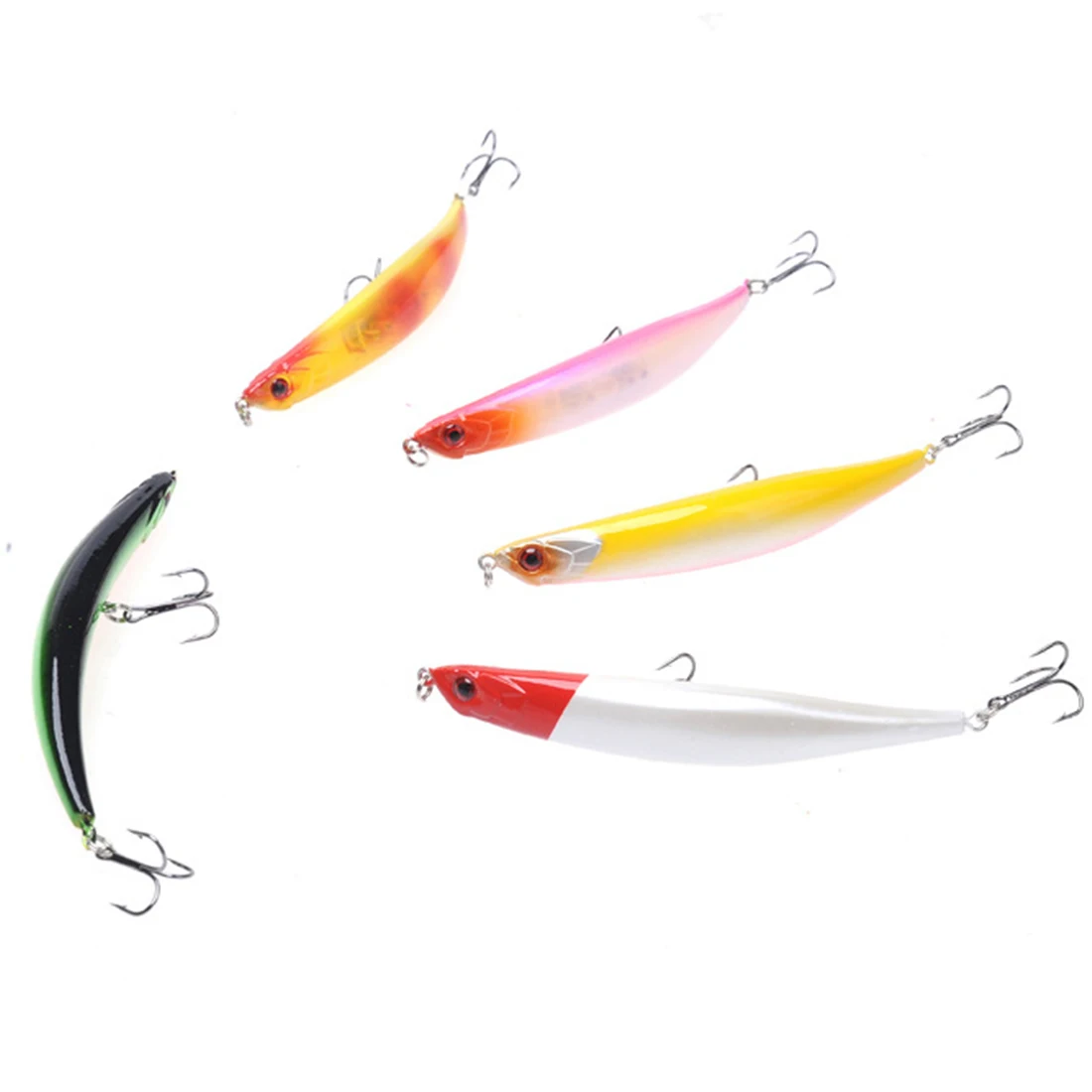  1PCs 11.5cm 12g Minnow Fishing Lure Artificial Pencil Lures Hard Bait 3D Eyes Swim Bait Isca Artifi