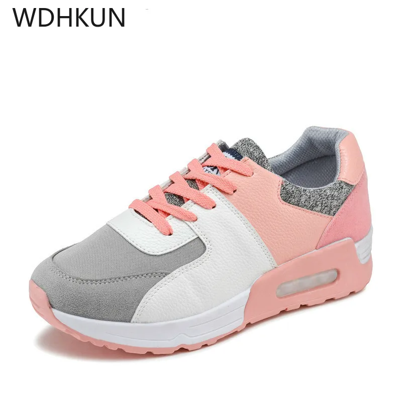 WDHKUN/2019 г. Новая Кожаная обувь ручной работы Брендовая женская повседневная tenis