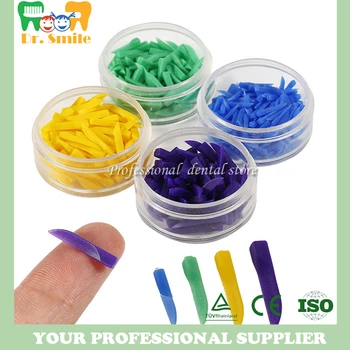 

4boxes Dental Filling Tool Dental Disposable Diastema Wedges Plastic Wedge