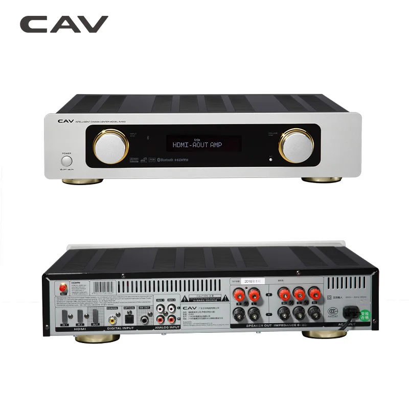 Усилитель для домашнего кинотеатра CAV AV980 5 1 канала Kara OK Dolby Digital DTS высокоточная