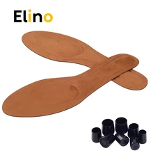 Elino 1 пара губки спортивные стельки и 4 пары ПВХ обувь каблуки впитывающие пот Износостойкие вставки снимают усталость боли обуви колодки