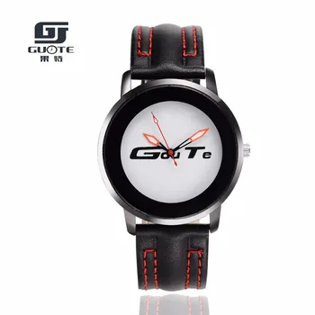 

GUOTE Unique Unisex Watches Tropical Jungle Design Quartz Wristwatch for Men's Women's Creative Casual Sport Clock Hour Gift