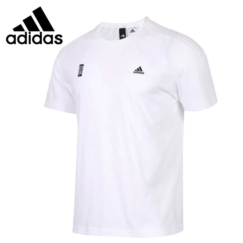 Оригинальные мужские футболки Adidas WJ SS WV MIX спортивная одежда с коротким