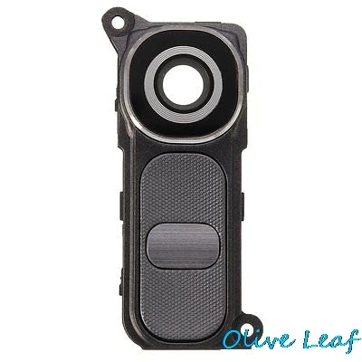 

Replacement For LG G4 H815 H810 H811 VS986 Rear Back Camera Glass Lens Cover Frame Holder + Power Volume Button Set Assembly