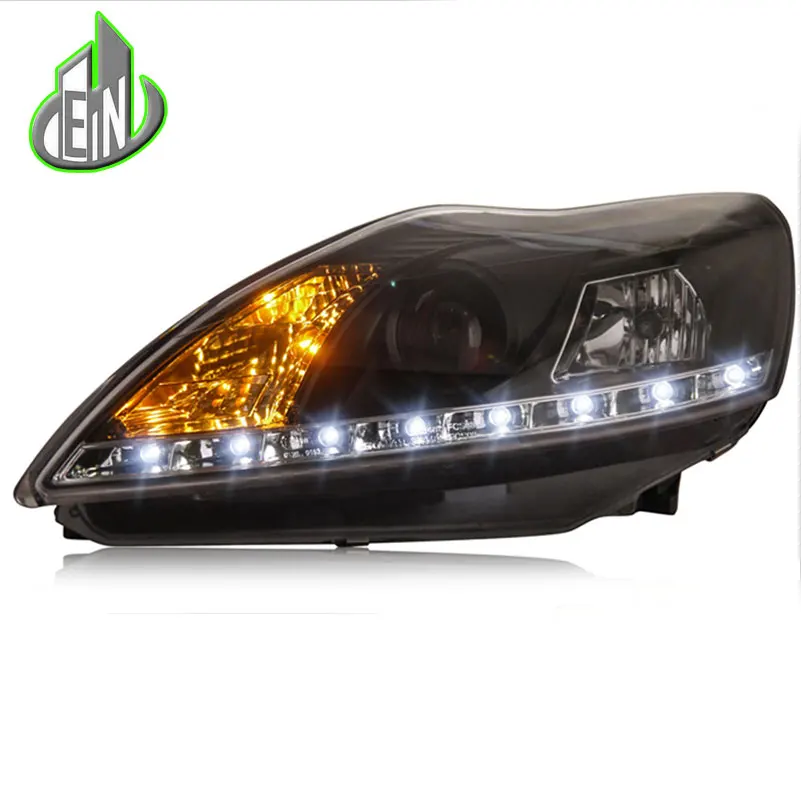 high quality Car styling Head Lamp case For Ford Focus MK2 2009 2012