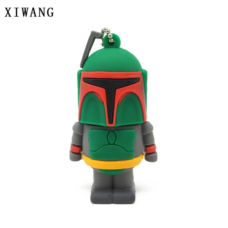 Usb Flash Drive 128gb Star Wars Series USB 2.0 4GB 8GB pen drive 16GB 32GB 64GB Cartoon Darth Vader Yoda Pendrive usb Stick Gift