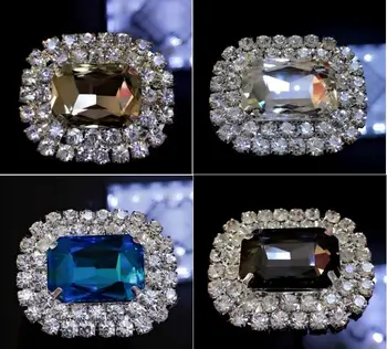 

Free shipping (1pair/lot) 8 colors with removable clip fashion gem diamond shoes flower shoe buckle shoes accessories 36 * 44 mm