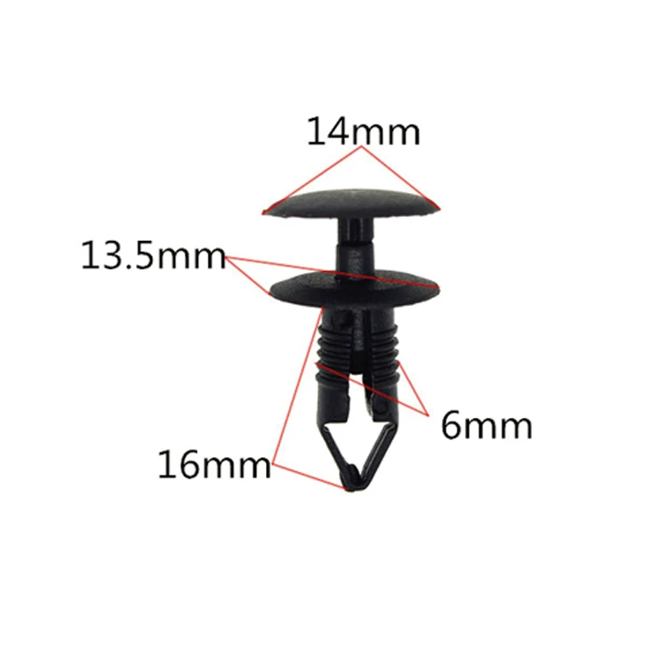 Fastener clips Fit Mazda MX6 Ford Mondeo bumper fender Wheel eyebrow