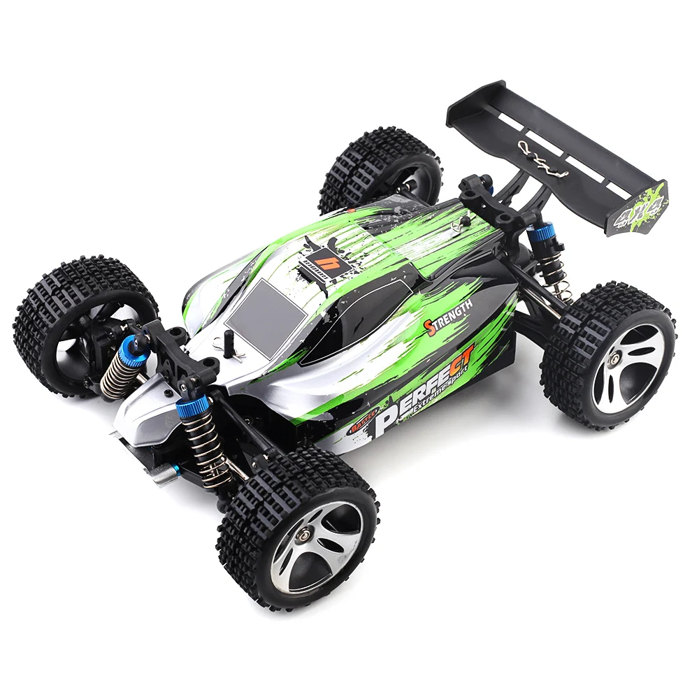 New WLtoys A959 - A 1:18 4WD RC Off-road Car RTR 35km/h 2.4GHz 2CH Splashproof with All Terrain Tires Shock Absorbers | Игрушки и хобби