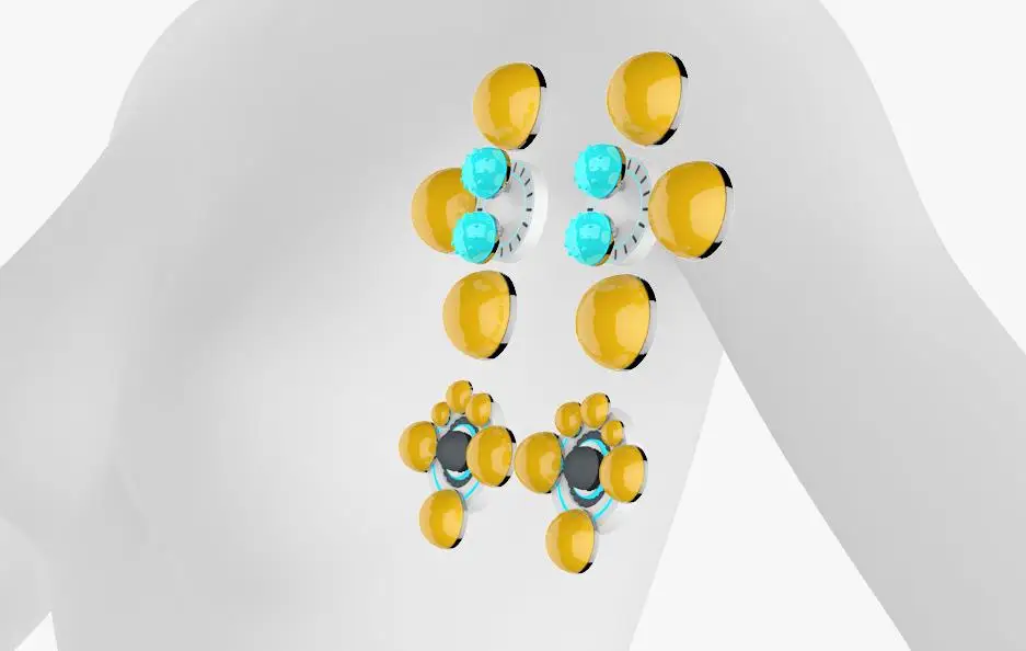  Massage chairs 220 v domestic auto body smaller kneading massage chair cushion of cervical vertebra