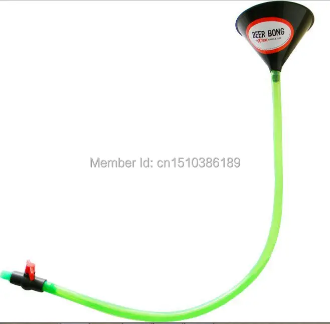 Custom made Fashional Free Shipping Party/Event game Fun Colourful High Quality Beer Bong Party Funnel Plastic Pong |