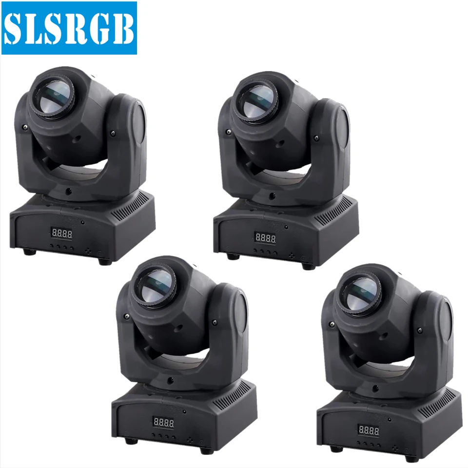 4 шт./лот 10 Вт Светодиодный прожектор с движущейся головкой высокое качество