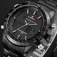 2017 New Fashion Men Watches Luxury Brand Men s Quartz Analog LED Clock Man Sports Army