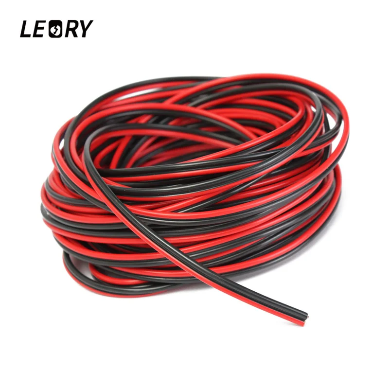 Акустические провода для колонок. Провод 22awg (2x1м). Провод 2x1 красно-черный, cca, titan см 1,00. Медный провод для автомобиля. 7820 провод высоковольтный силиконовый (красный).