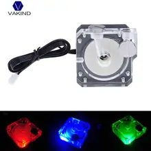 DC 12V 0.5A Super Silent Water Circulation Pump, G1/4 thread Tube Connector 4pin Pump for PC Water Cooling System