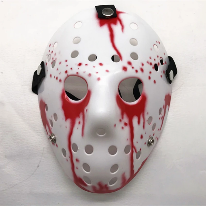 Хэллоуин мода ужасающий Джейсон Вурхиз пятница 13-ого фильма ужасов хоккейная страшная маска на Хеллоуин маска 13-ой ужас Хоккей
