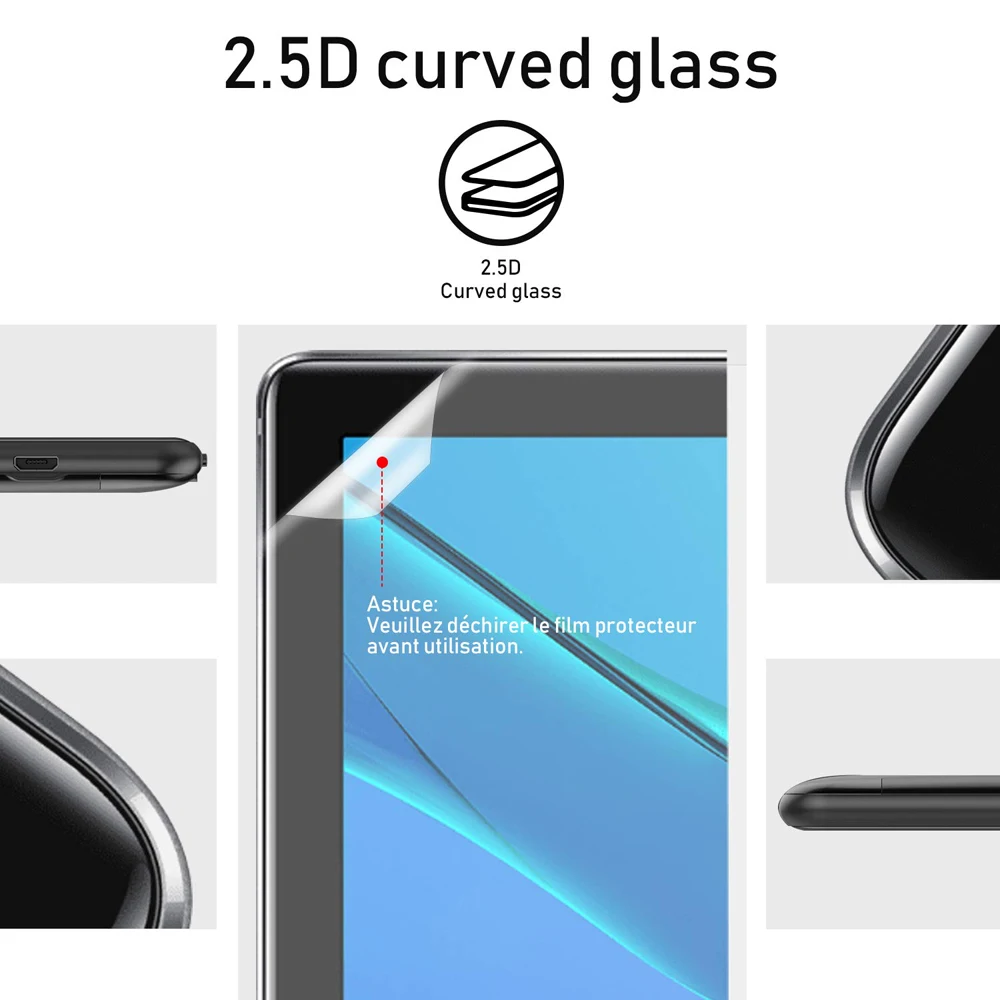 Дешево 10,1 дюймовый ПК планшет Android 9,0 3g, четыре ядра, 4 ГБ 32 ГБ, две sim карты, Wi Fi, ips 2.5D, закаленное стекло + клавиатура