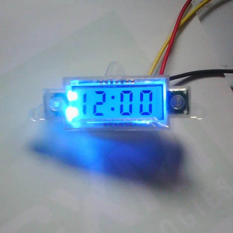 

Car motorcycle meter modified electronic clock LCD display time gauge
