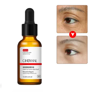 

Hot Caffeine Eye Serum Moisturizing Remove Black Circle Eye Bags Anti-Wrinkles Anti-Aging Essential Liquid