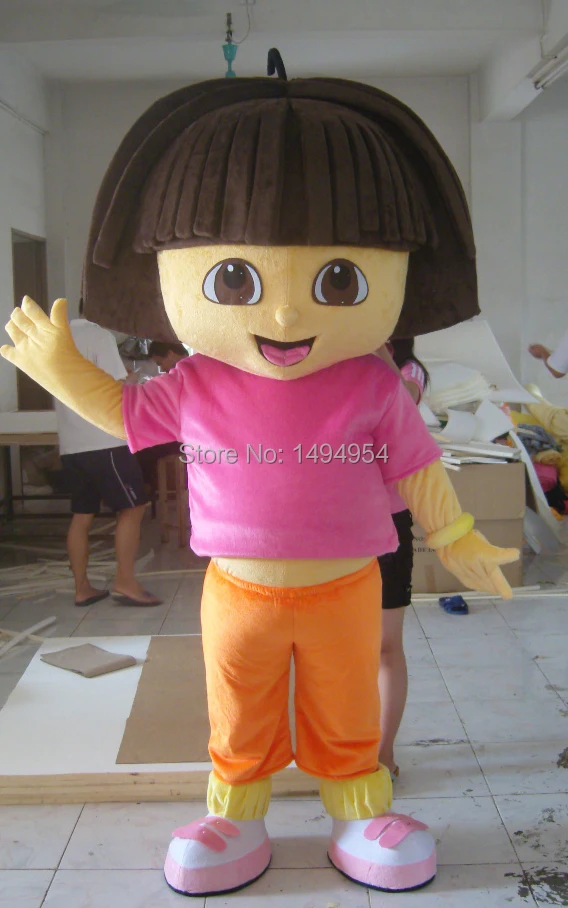New Dora Mascot Costume Fancy Dress Adult Suit Size R18suits formal