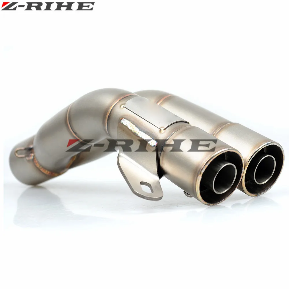 35mm/51mm de la motocicleta tubo de Escape Moto Escape silenciador tubo para YAMAHA YZF R6 1999-2004 YZF R1 2002 2003 FZ1 FAZER 2001-2005, 2004