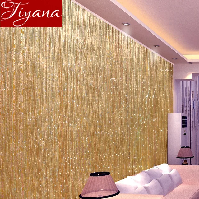 String Tende Della Finestra Pannello Tende Divisore Lane e Filati Mantovana Deco String Tende Della Finestra Pannello Tende Divisore Lane e Filati Mantovana Deco