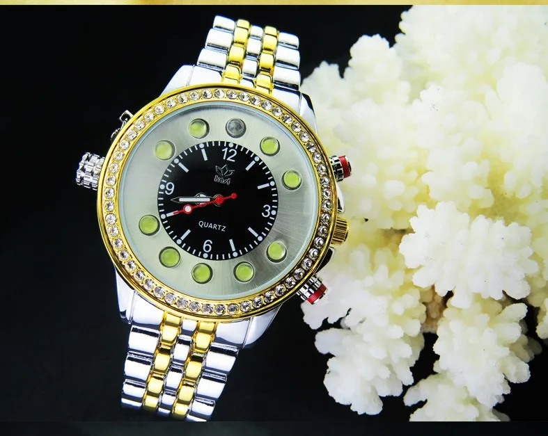 DHL Luxury novelty men watches Brand kasi Creative sport watches rechargeable flashlight money