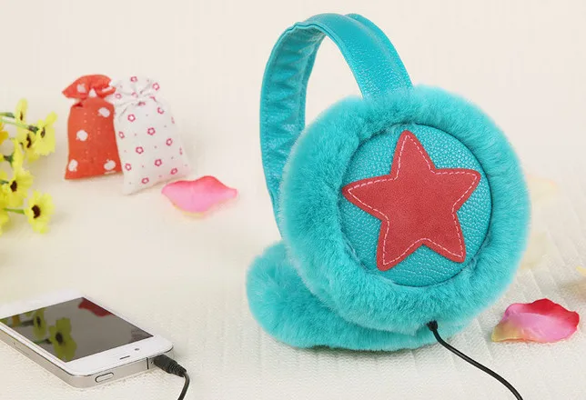 

ear warmers Women Ladies girl sweet Plush Fluffy Warm fur earmuffs Earlap ear cover ear muffs orejeras Winter freeshipping