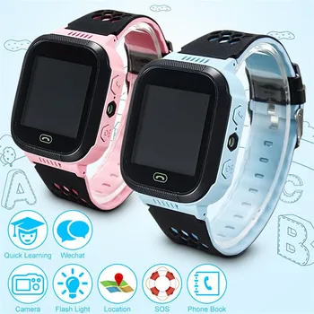 

Fuloophi Q528 Kids Watch Touch Screen LBS Tracker Smart Baby Chlidren Watch With Camera For Apple IOS Android Phone Smartwatches