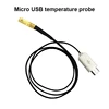 Micro usb jack ntc External temperature probe sensor thermometer for T18 WEB-U2 UD18 Qway-U2p usb tester voltmeter Ammeter ► Photo 3/5