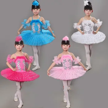 

2017 New Arrival Children Ballet Tutu Dress Swan Lake Multicolor Ballet Costumes Kids Girl Ballet Dress for Children