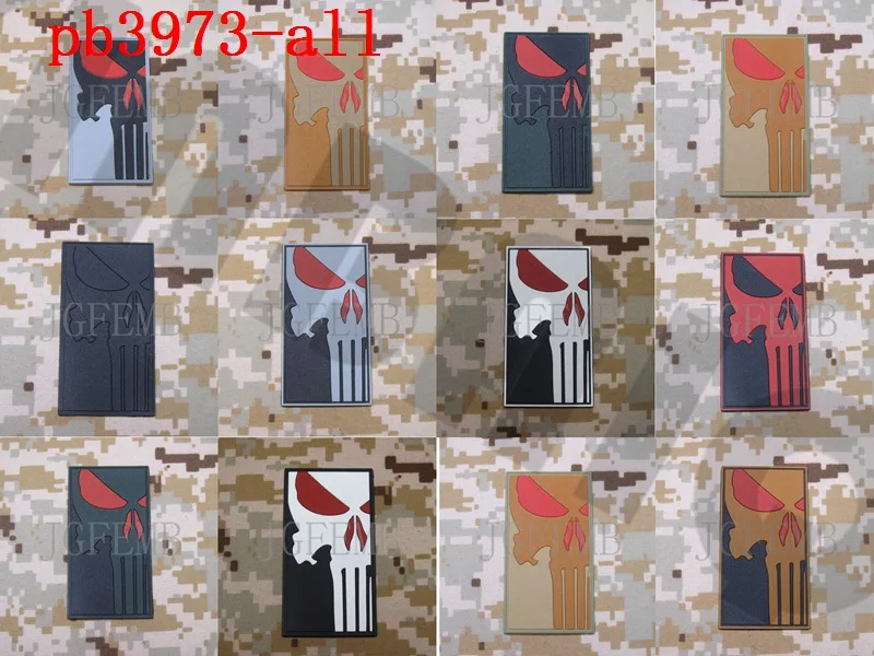 

3D PVC Patch THE PUNISHER PATCH Morale of tactical military