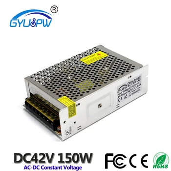 

Single Output Power Adapter DC 42V 3.6A 150W Adjustable Power Supply Switching Transformer 110v 220v AC DC SMPS For CNC Router