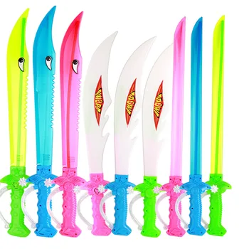 

1pc Colorful Simulation Sword Luminous toyChildrenToy Light Cutlass Lightsaber Christmas Halloween Toys Gift send Randomly