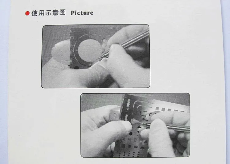 U-Star UA-80026 Model Engraved Line Board,Evolution Model Craft Tools, Photo-Etched Tools