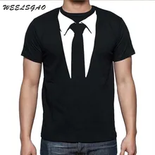 WEELSGAO, новинка, мужские футболки, смокинг, тройники, Ретро стиль, галстук, Забавные футболки, мужские футболки с круглым вырезом, футболка, повседневная, для фитнеса, мужская одежда