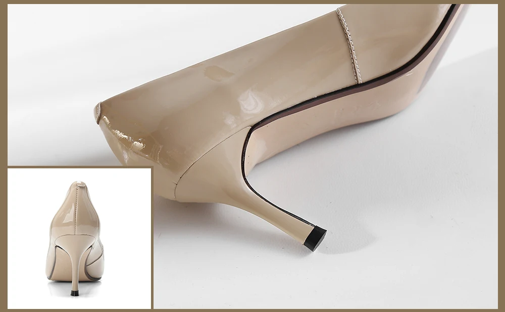 SOPHITINA/пикантные женские туфли-лодочки с острым носком; повседневные дизайнерские осенние туфли без застежки на тонком каблуке; женские туфли-лодочки на высоком каблуке; MO222