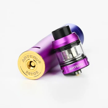 

Artery Baton e-Cig Kit with 2ml/3ml Hive S Tank & Semi-Mechanical MOD No 18650 Battery Vape Electric Cigarette Vs iJust 3 Kit