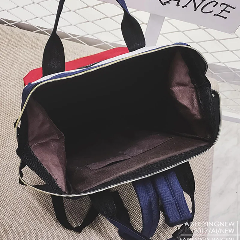 Mummy Diaper Bag Large Capacity Baby Care Nappy Nursing Bags Multifunction Travel Maternity Backpack Milk Bottle Warmer BB6069 (19)