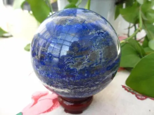

1200-1300g NATURAL PRETTY LAPIS LAZULI CRYSTAL BALL HEALING