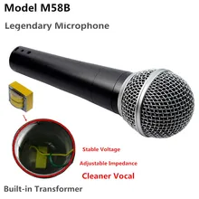 Free-Shipping! V-2 Premium Quality Dynamic Vocal Wireless Microphone for dj mixer oxlasers high quality 2 4g usb wireless dynamic microphone for conference teacher and speech mic free shipping