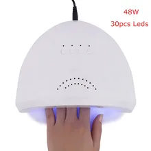SUNone 48 W УФ-лампа для геля Сушилка для ногтей светодиодный Белый свет для ногтей машина лампа для маникюра для гель-лака инструменты для маникюра