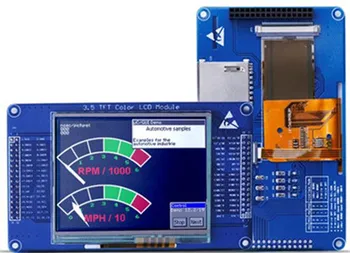 

3.5 inch 32P TFT LCD Resistive Touch Color Module SSD2119 Drive IC XPT2046 16Bit Parallel Interface 240*320