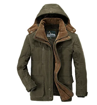 4XL плюс Вельветовая Теплая мужская хлопковая одежда, пальто, зимняя уличная куртка для пеших прогулок, велоспорта, охоты, альпинизма, утолщенная теплая ветрозащитная куртка - Цвет: 13029 green